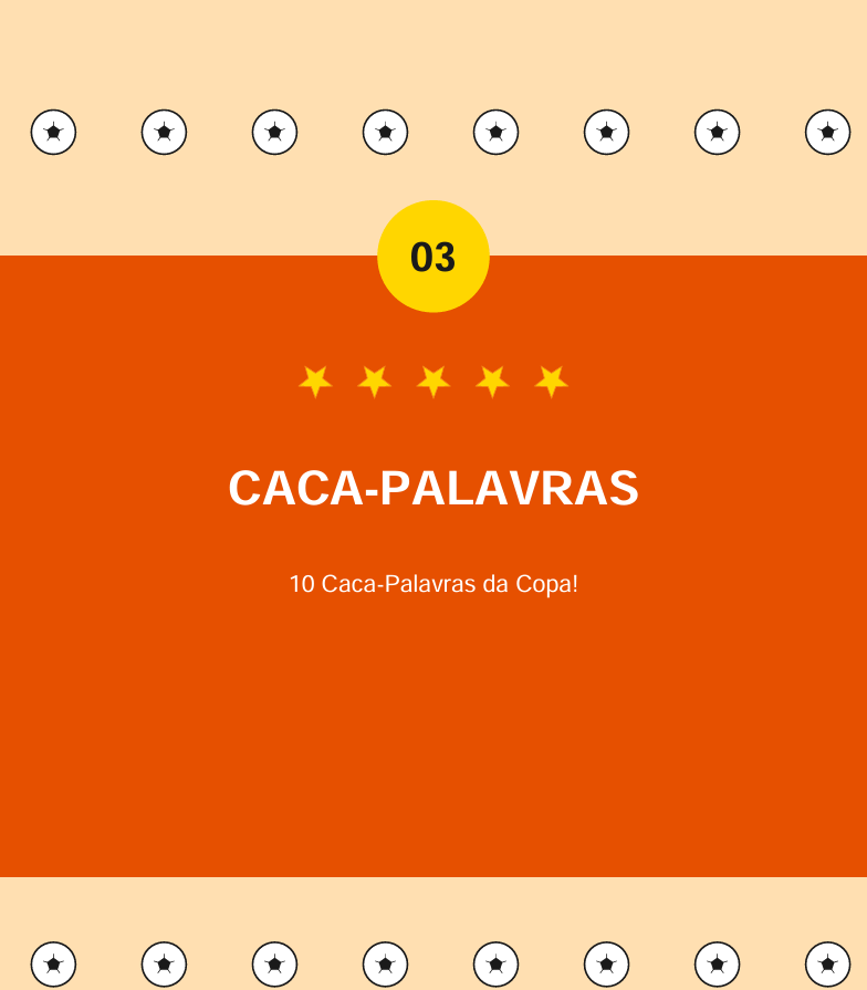 Atividade do Kit Copa Educativa 2026 — R8